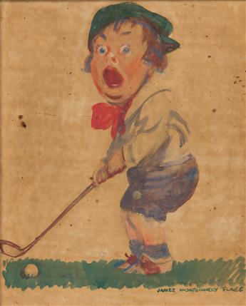 JAMES MONTGOMERY FLAGG (1877-1960) Me Golfer. [COVER ART / GOLF]